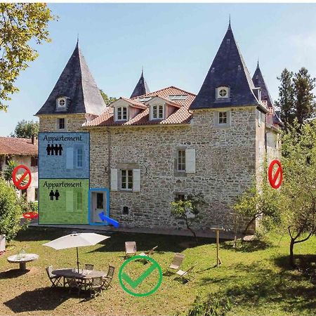 Chateau De Souhy Urcuit Exterior photo