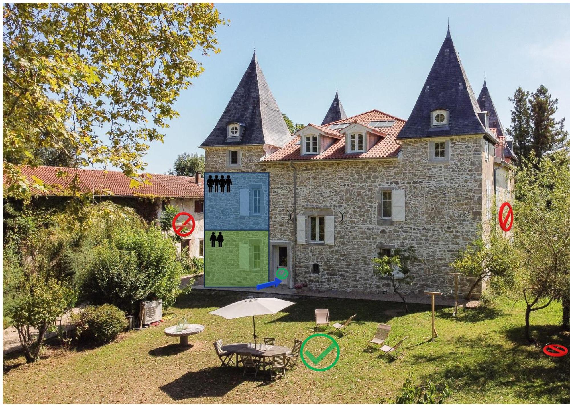 Chateau De Souhy Urcuit Exterior photo